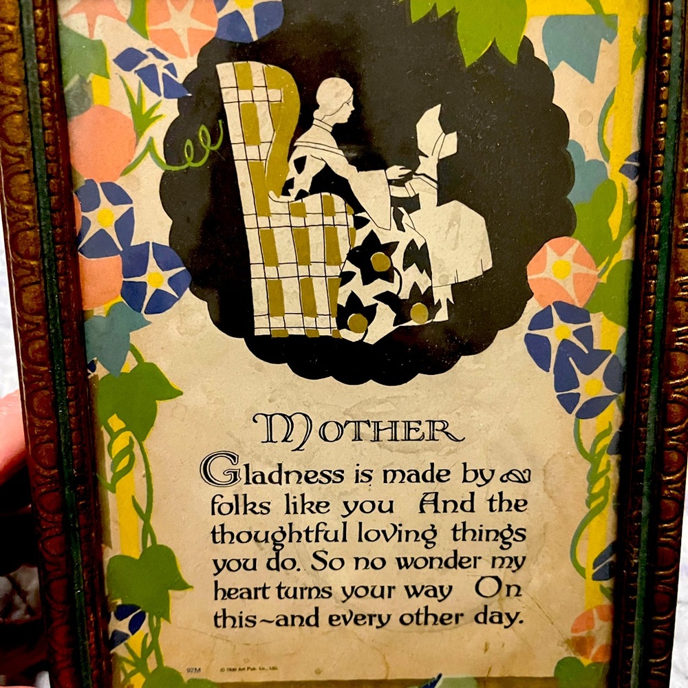 Vintage Art Deco Mother Box